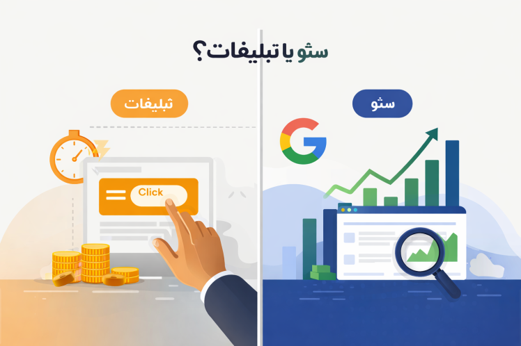 سئو یا تبلیغات؟ کدام مسیر رشد پایدار کسبوکار است؟